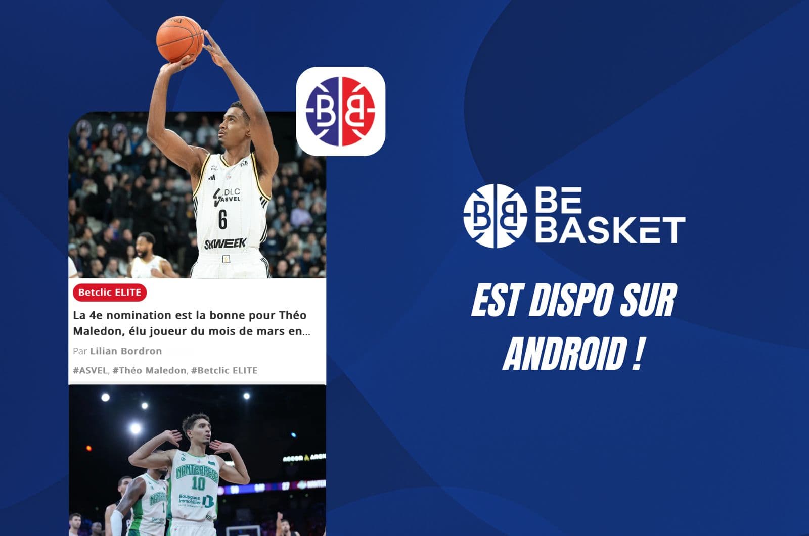 BeBasket lance son application mobile sur Android