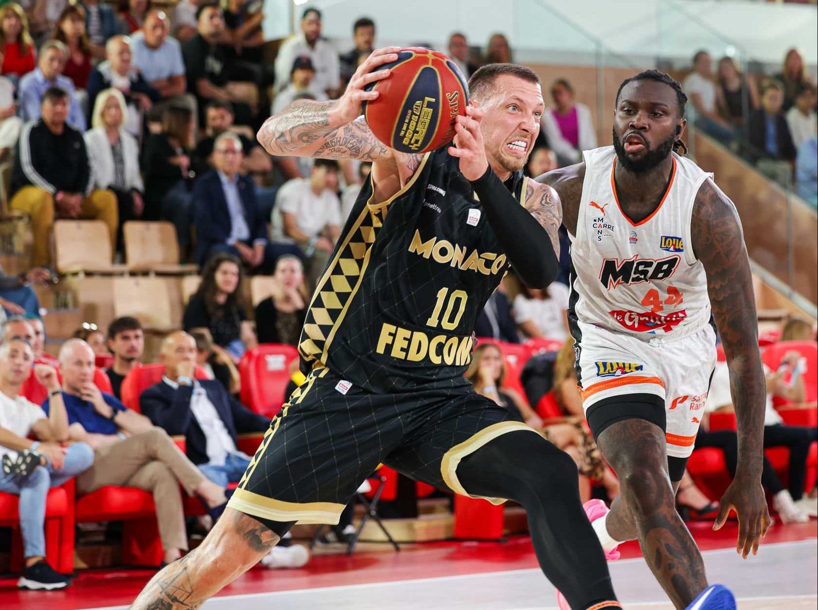 Pas de Daniel Theis pour l’AS Monaco lors des Finales de Betclic ELITE