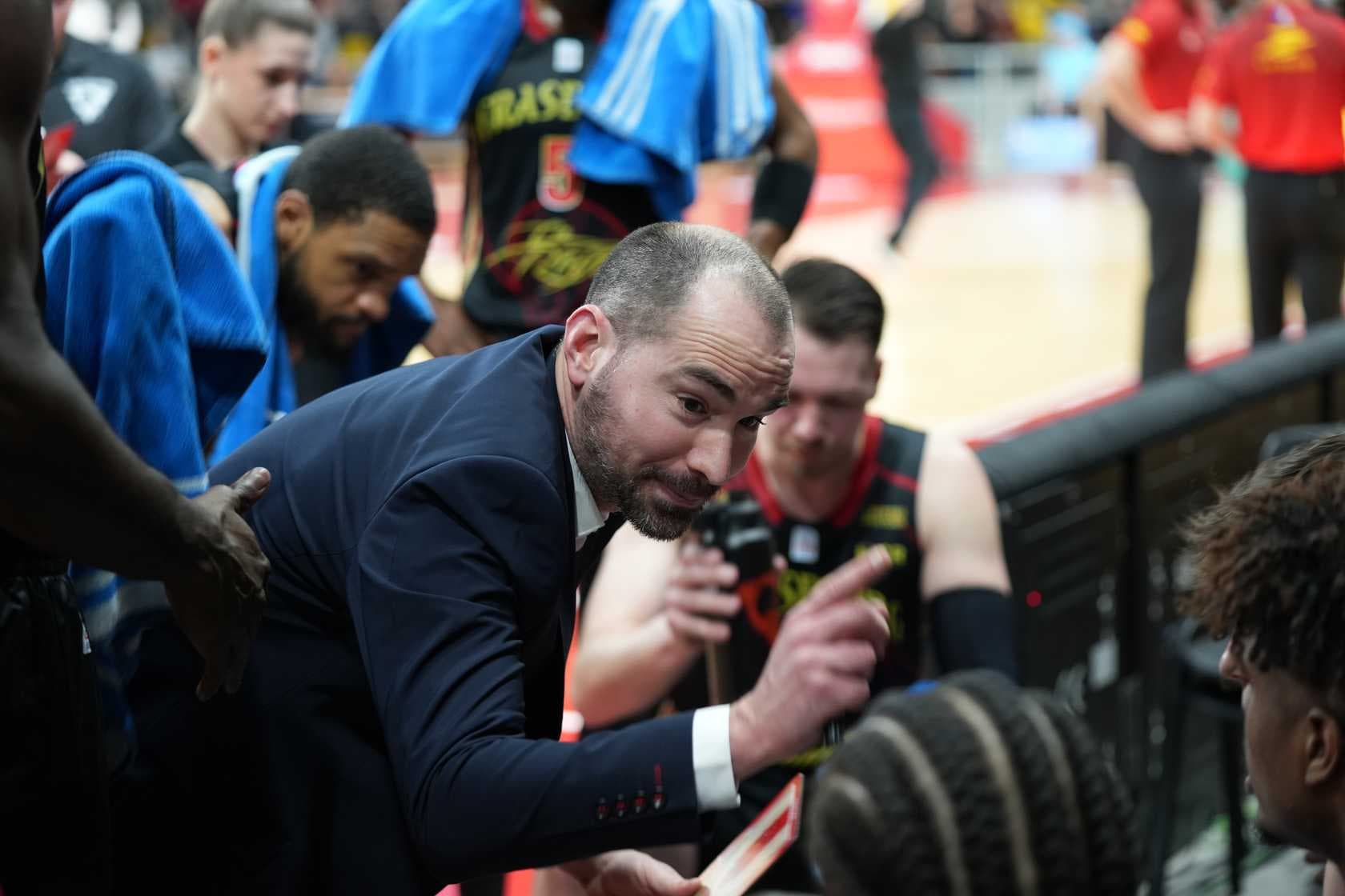 Thomas Drouot : « Dans le basket qu’on a proposé contre Saint-Quentin, il y a 95% qui vient de Laurent Vila »