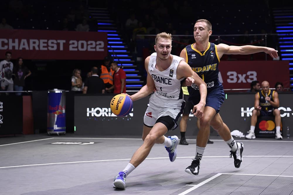 Les équipes de France 3×3 U23 ont fait la moitié du travail