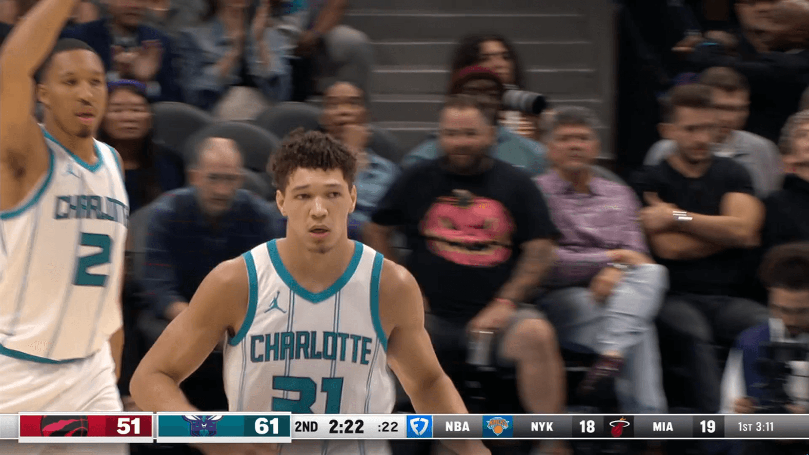 Tidjane Salaün a marqué ses premiers points en NBA