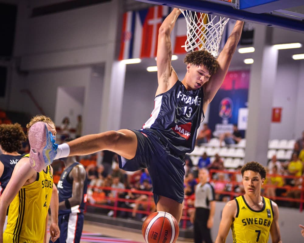 L’équipe de France U18 masculine gifle la Suède en ouverture de l’Euro