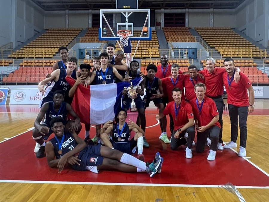 La présélection de l’équipe de France U15 masculine pour le Tournoi de l’Amitié