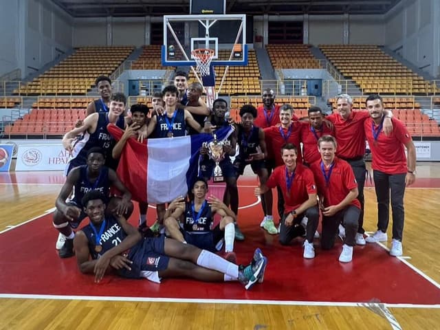 La présélection de l’équipe de France U15 masculine pour le Tournoi de l’Amitié