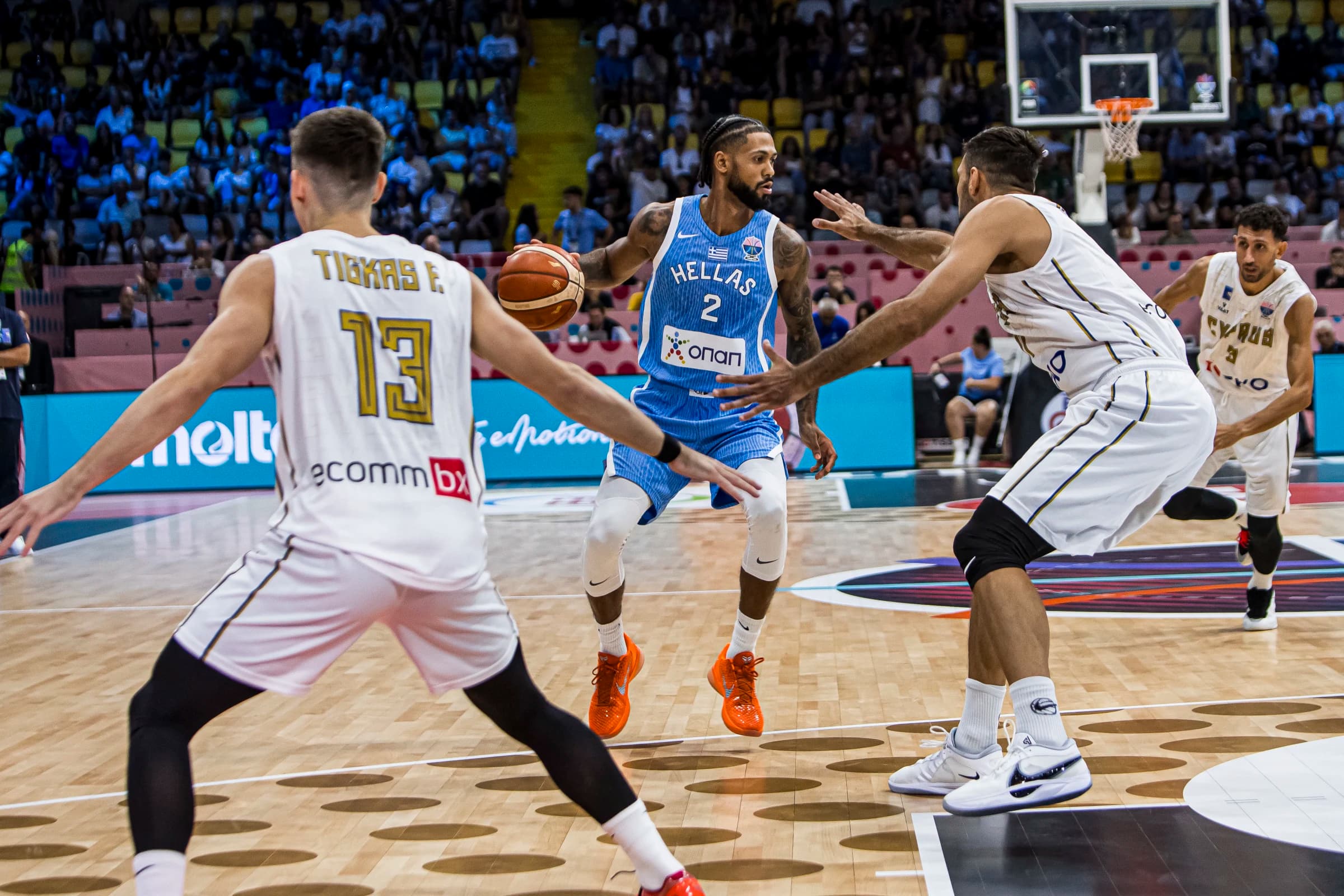 La Grèce l’emporte face à Chypre sans Giannis Antetokounmpo