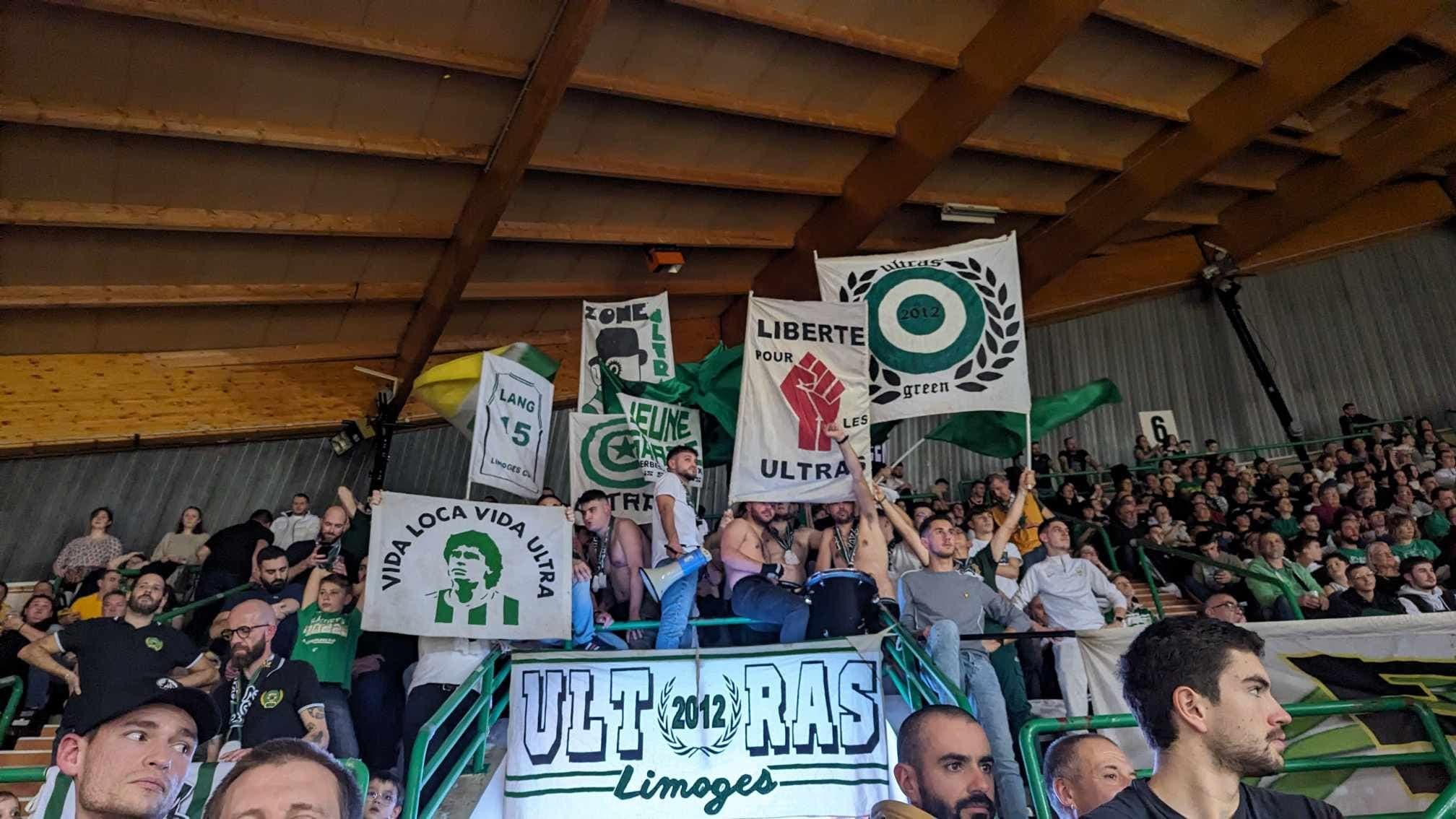 Les Ultras Green réclament de la transparence à la direction du Limoges CSP