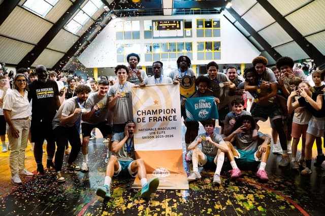 L’Élan béarnais domine Limoges en finale pour s’offrir le titre de champion de France !