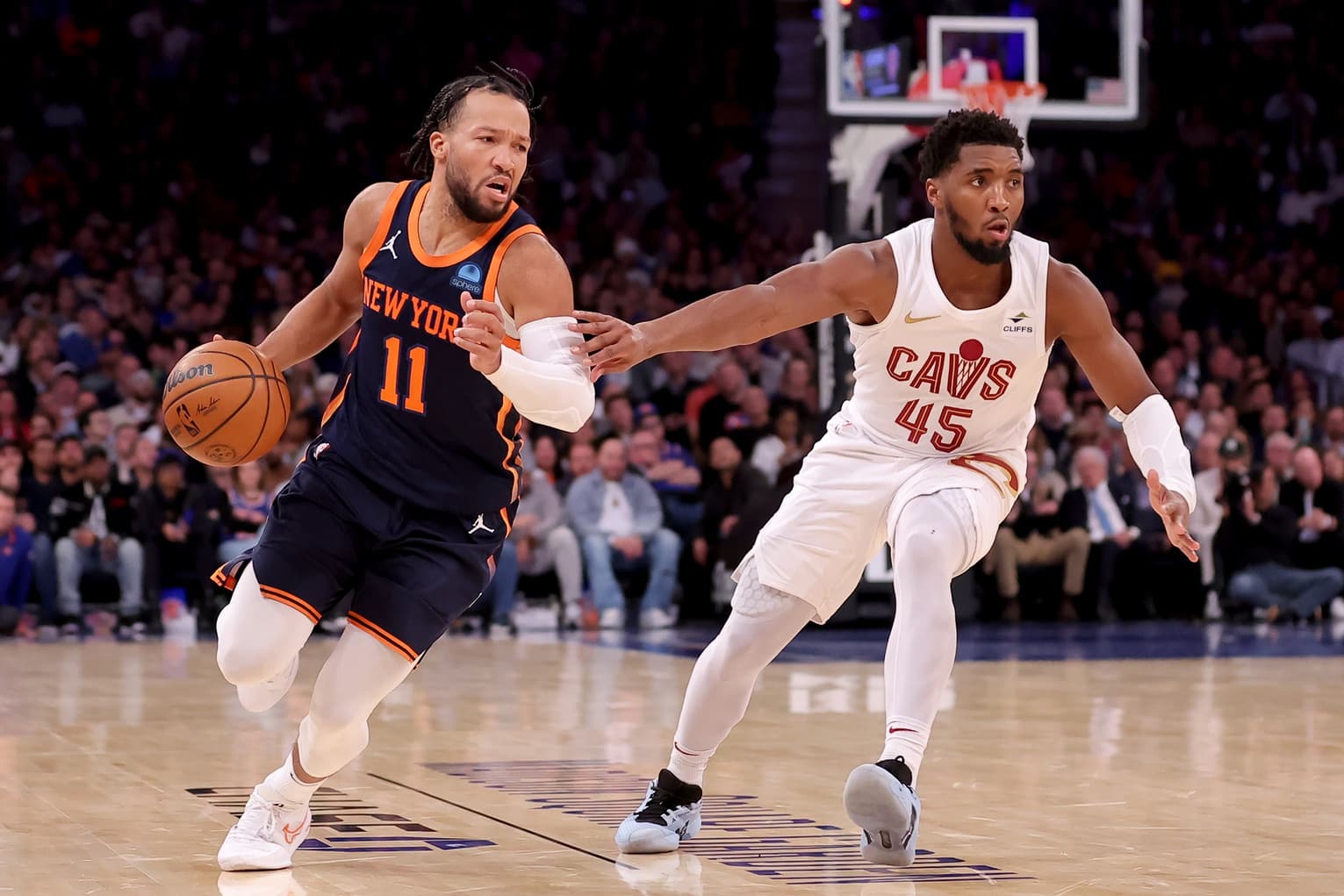Jalen Brunson encense Donovan Mitchell : « J’ai le plus grand respect pour lui »