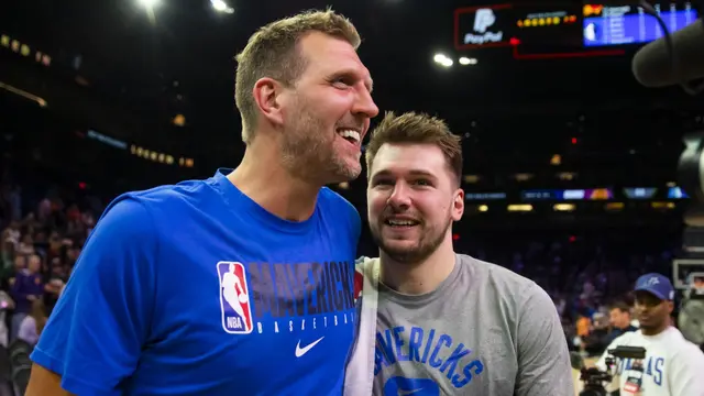 « Il est affûté, il est prêt » : Dirk Nowitzki valide le nouveau Luka Doncic