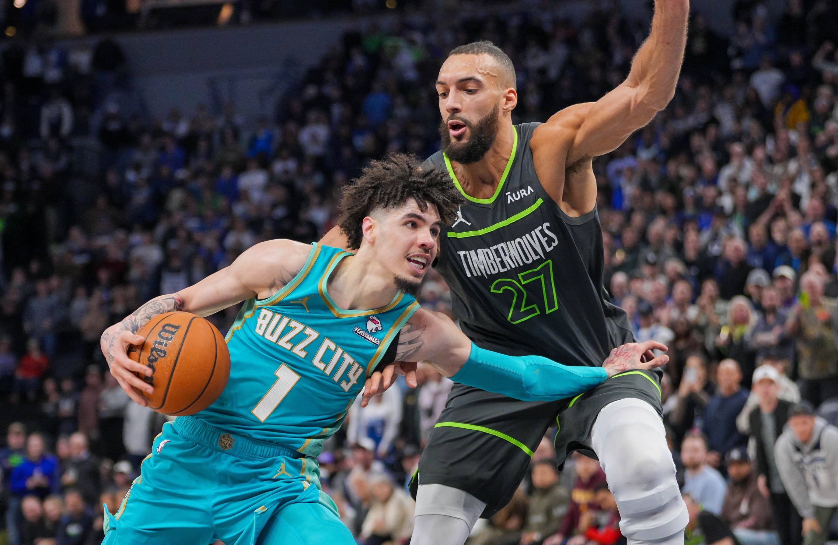 « Tu peux marcher » : le conseil inattendu de Rudy Gobert à LaMelo Ball
