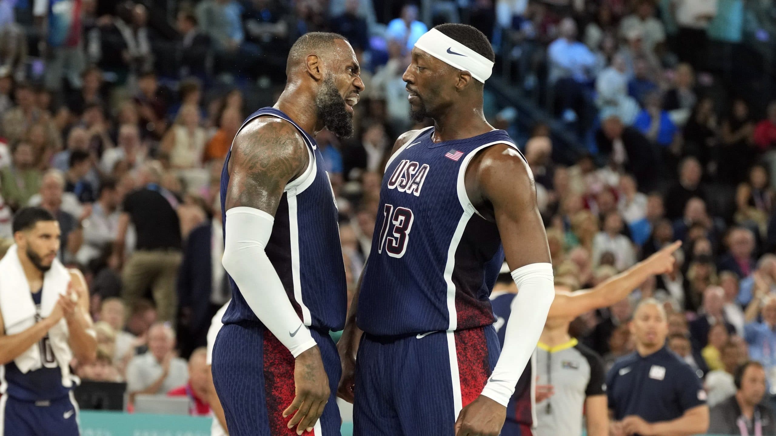Bam Adebayo « pas déçu » du choix de LeBron James mais prévient toutefois son ami