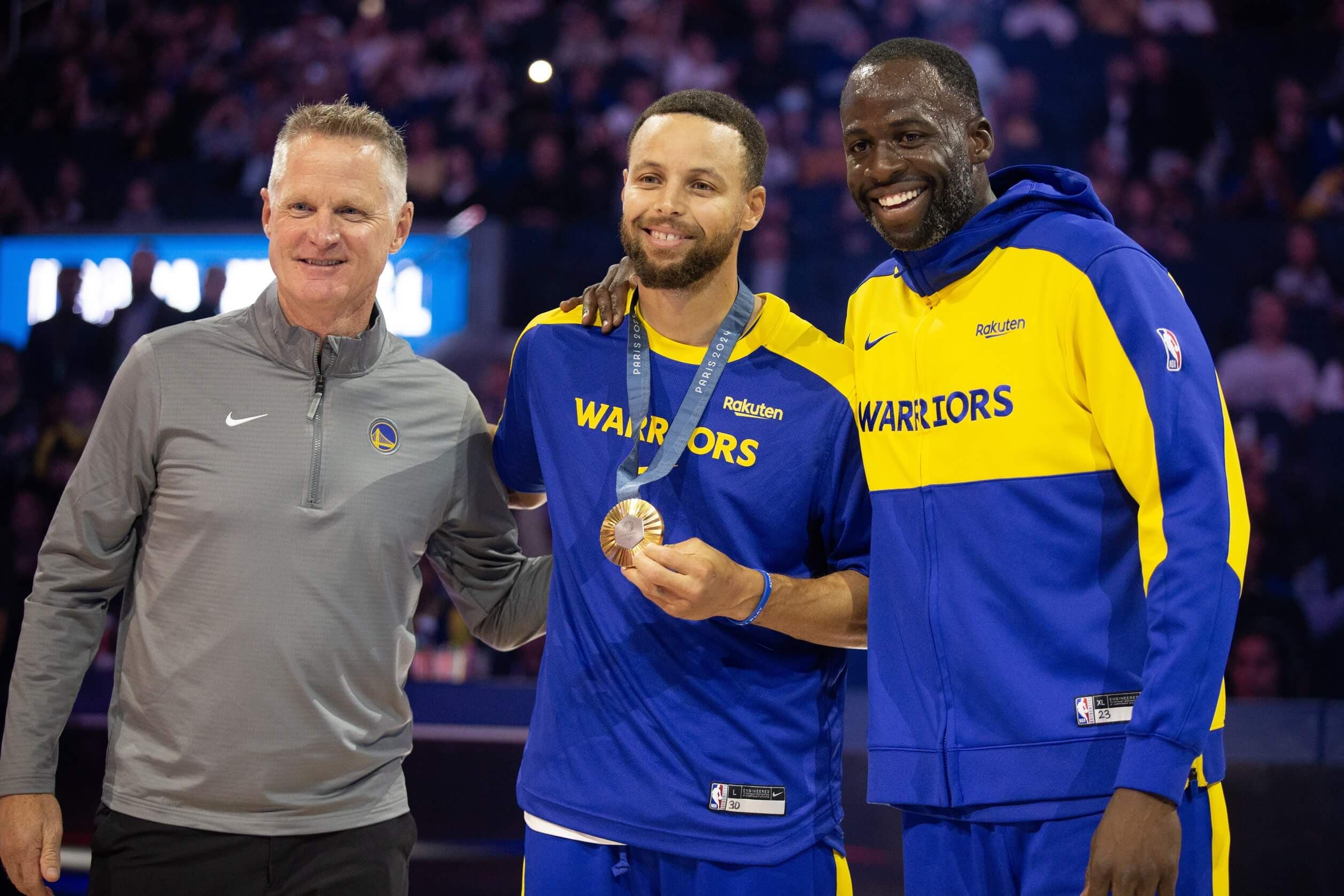 Steve Kerr ne veut pas « abandonner » Stephen Curry et Draymond Green