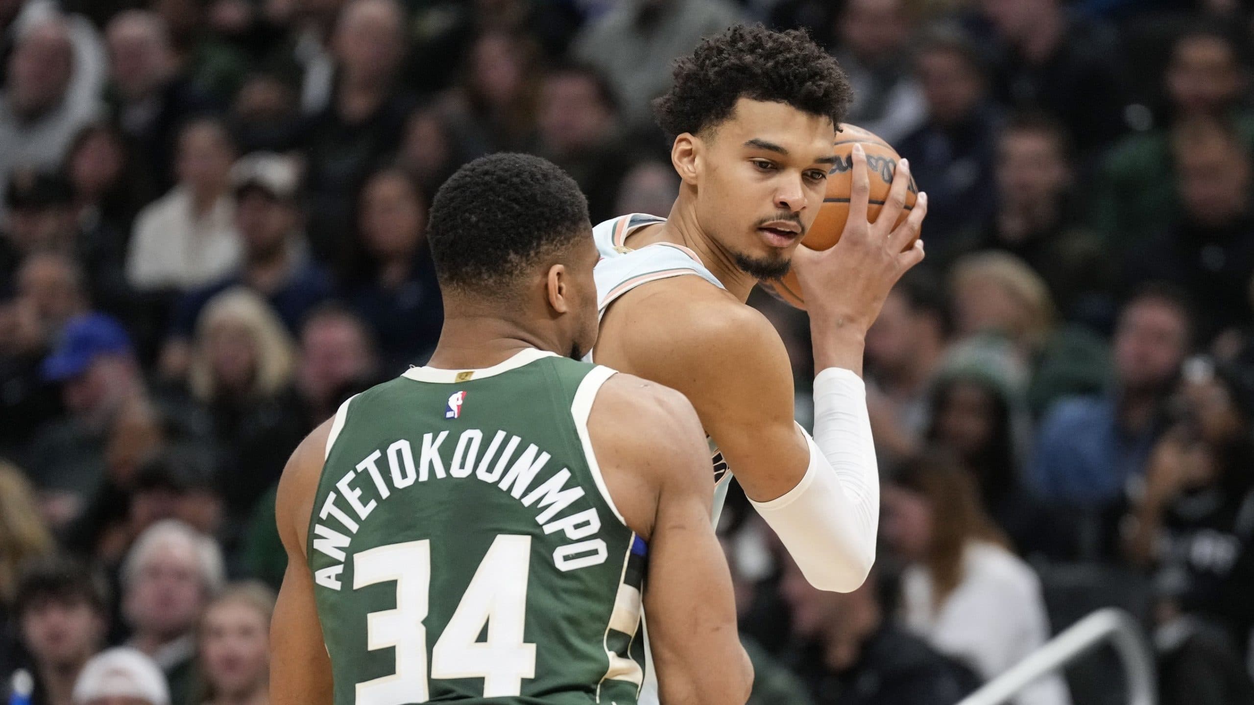 Victor Wembanyama provoqué en duel par Giannis Antetokounmpo