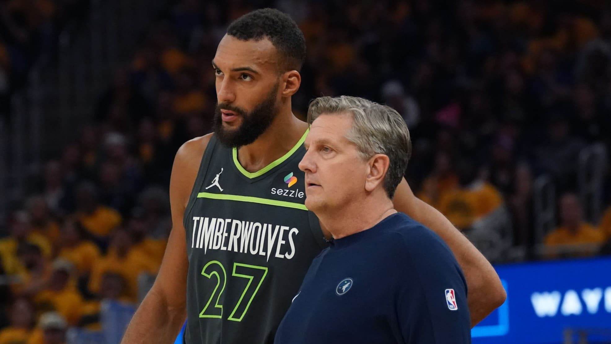 « Il sera déterminant » : Chris Finch attend beaucoup de Rudy Gobert l’an prochain