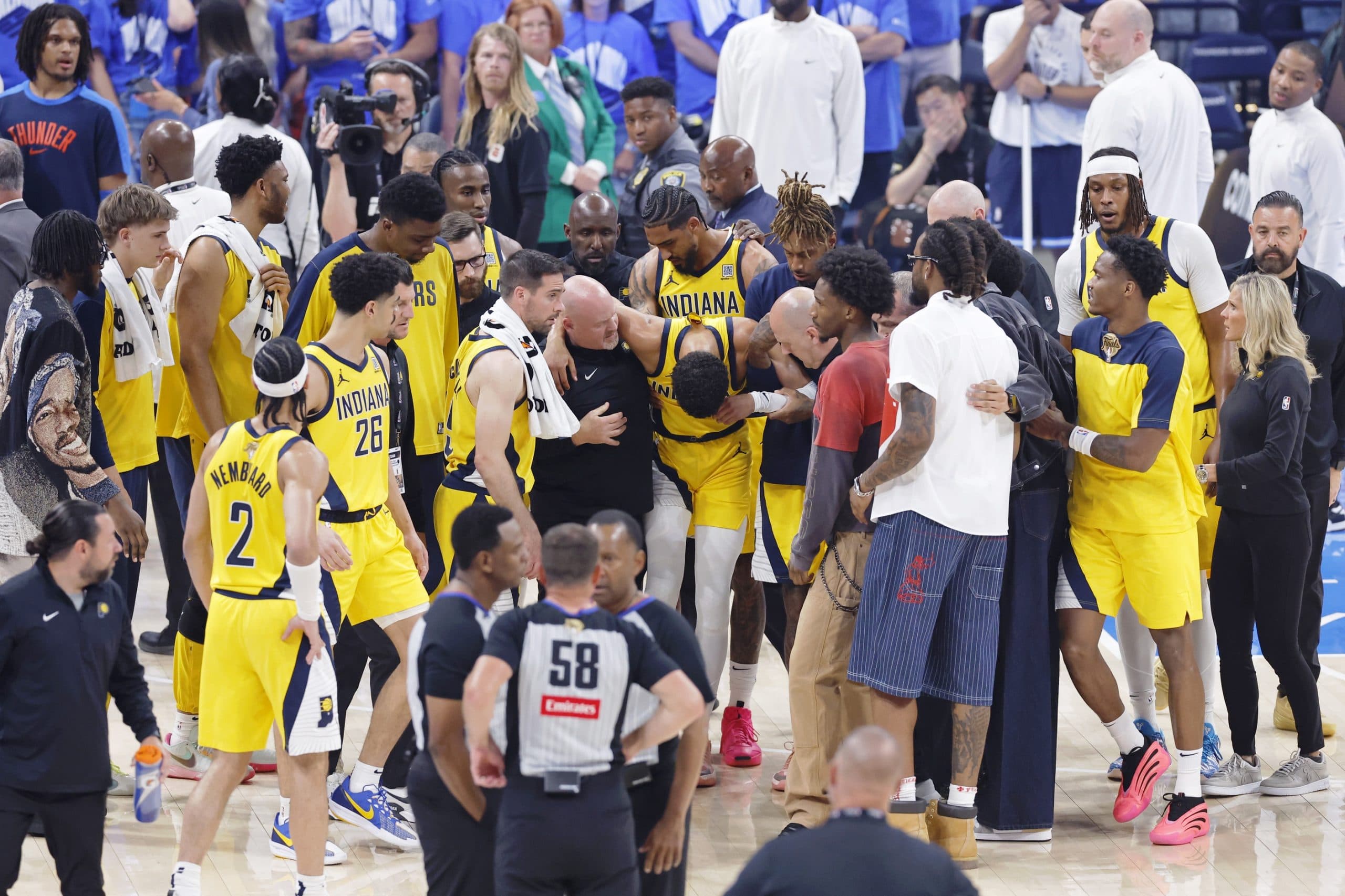 Tyrese Haliburton blessé au tendon d’Achille lors du Game 7 des Finales NBA