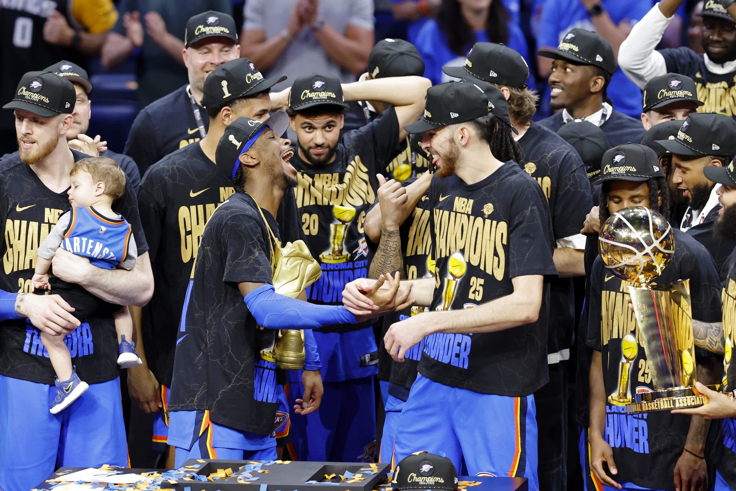 Oklahoma City champion NBA 2025 : Shai Gilgeous-Alexander entre dans l’histoire