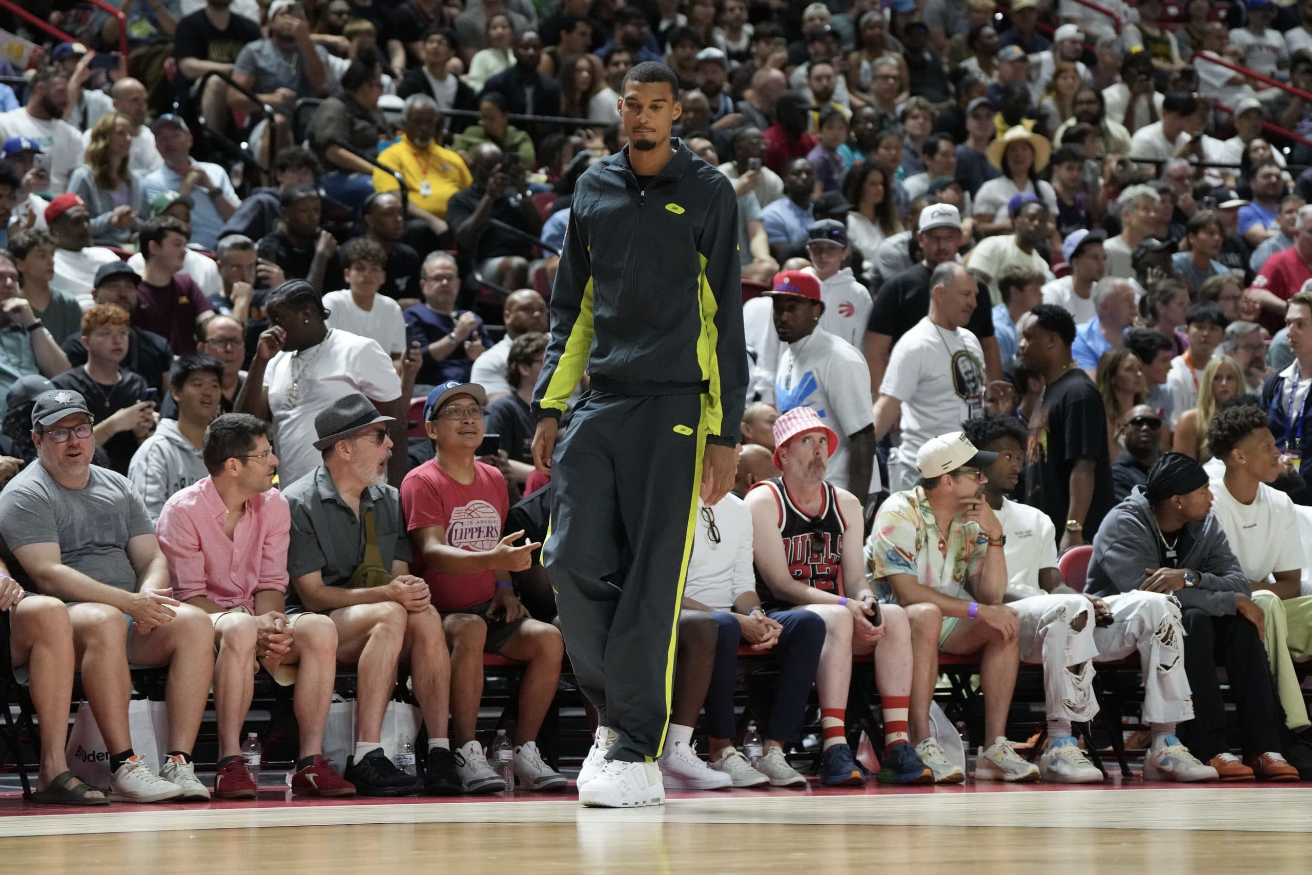 Victor Wembanyama de retour à l’entraînement : « Je vais enfin pouvoir rejouer un peu au basket ! »