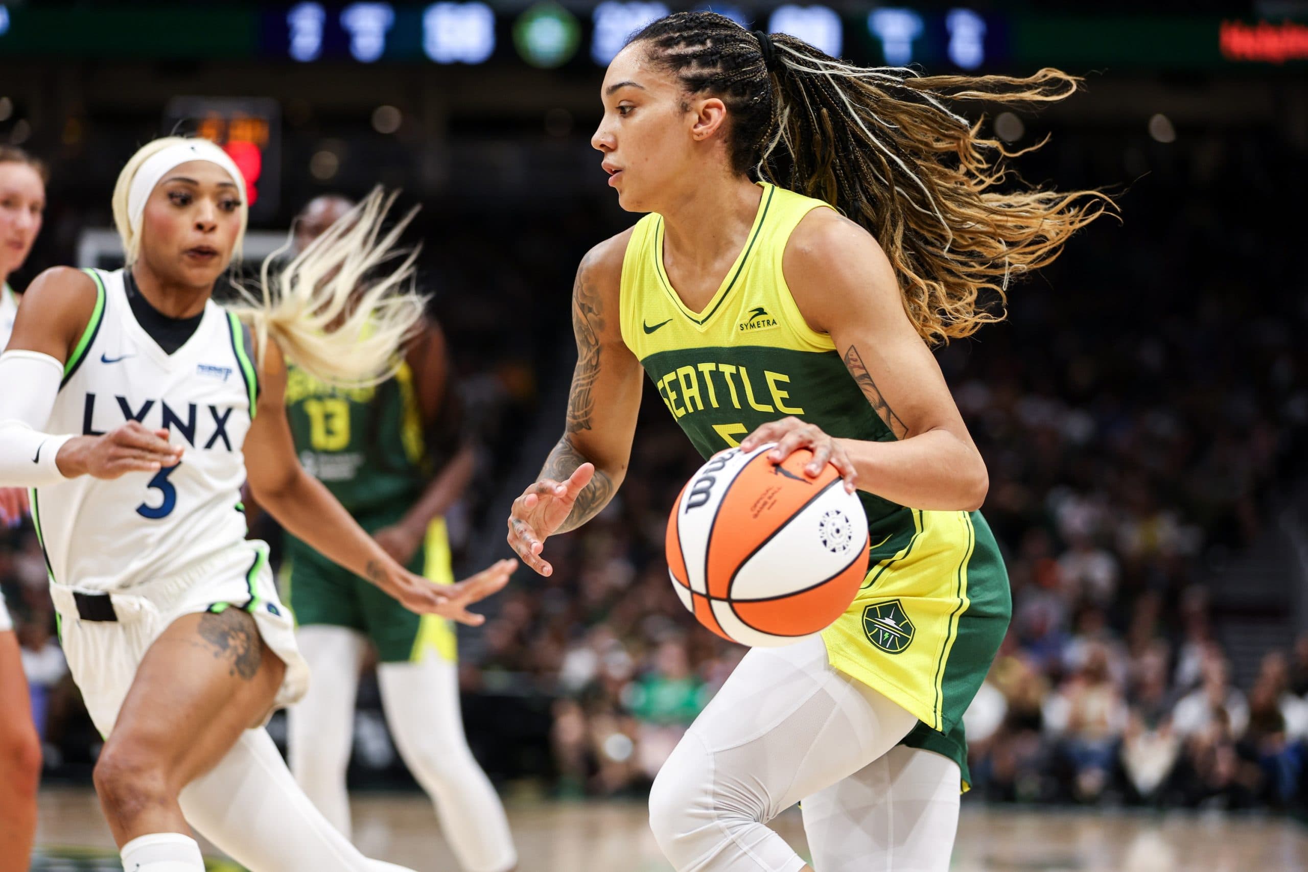 Gabby Williams rentre un peu plus dans l’histoire de Seattle avec un nouveau record !