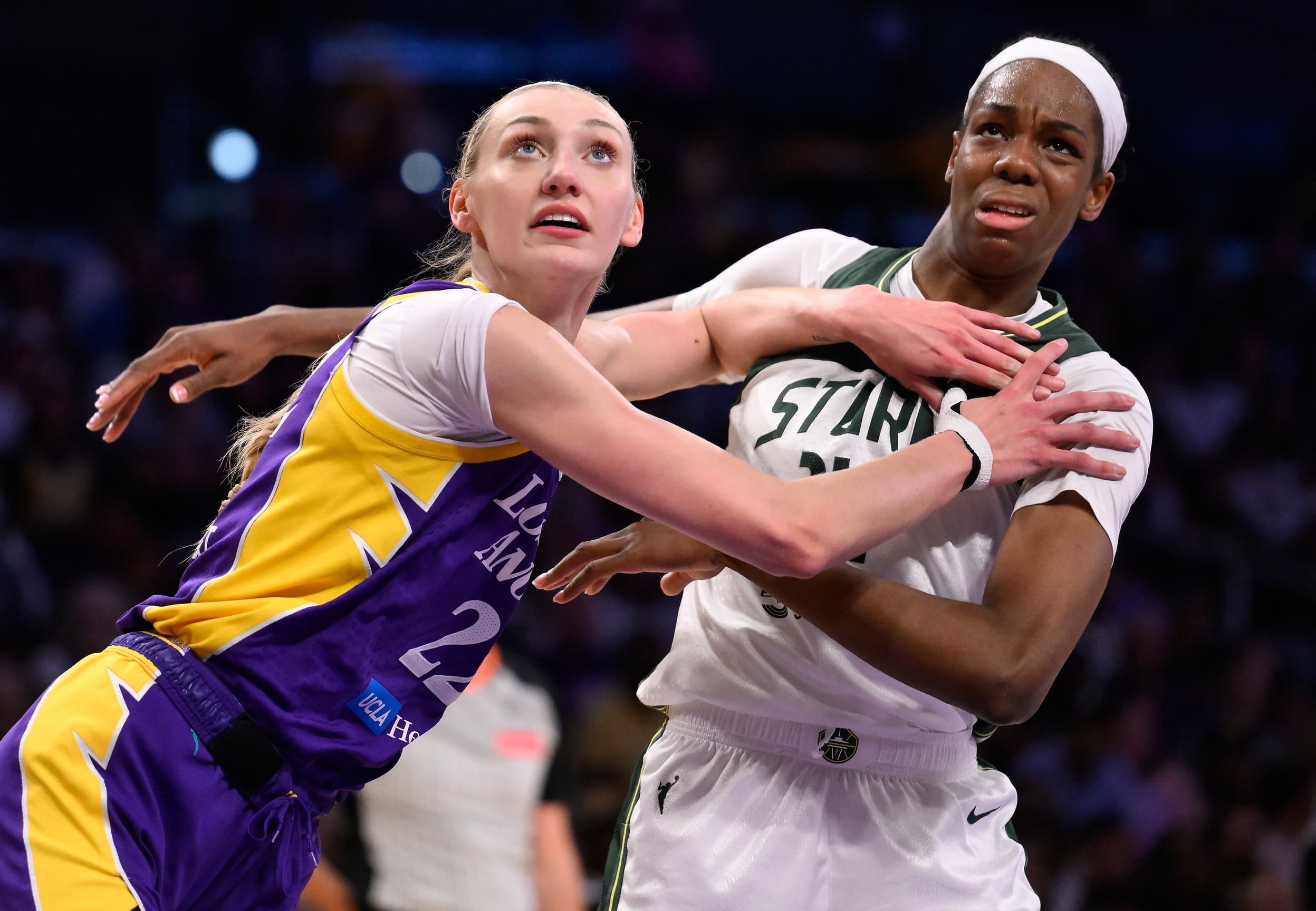 Dominique Malonga en remet une couche : nouveau gros double-double sur le terrain de Los Angeles