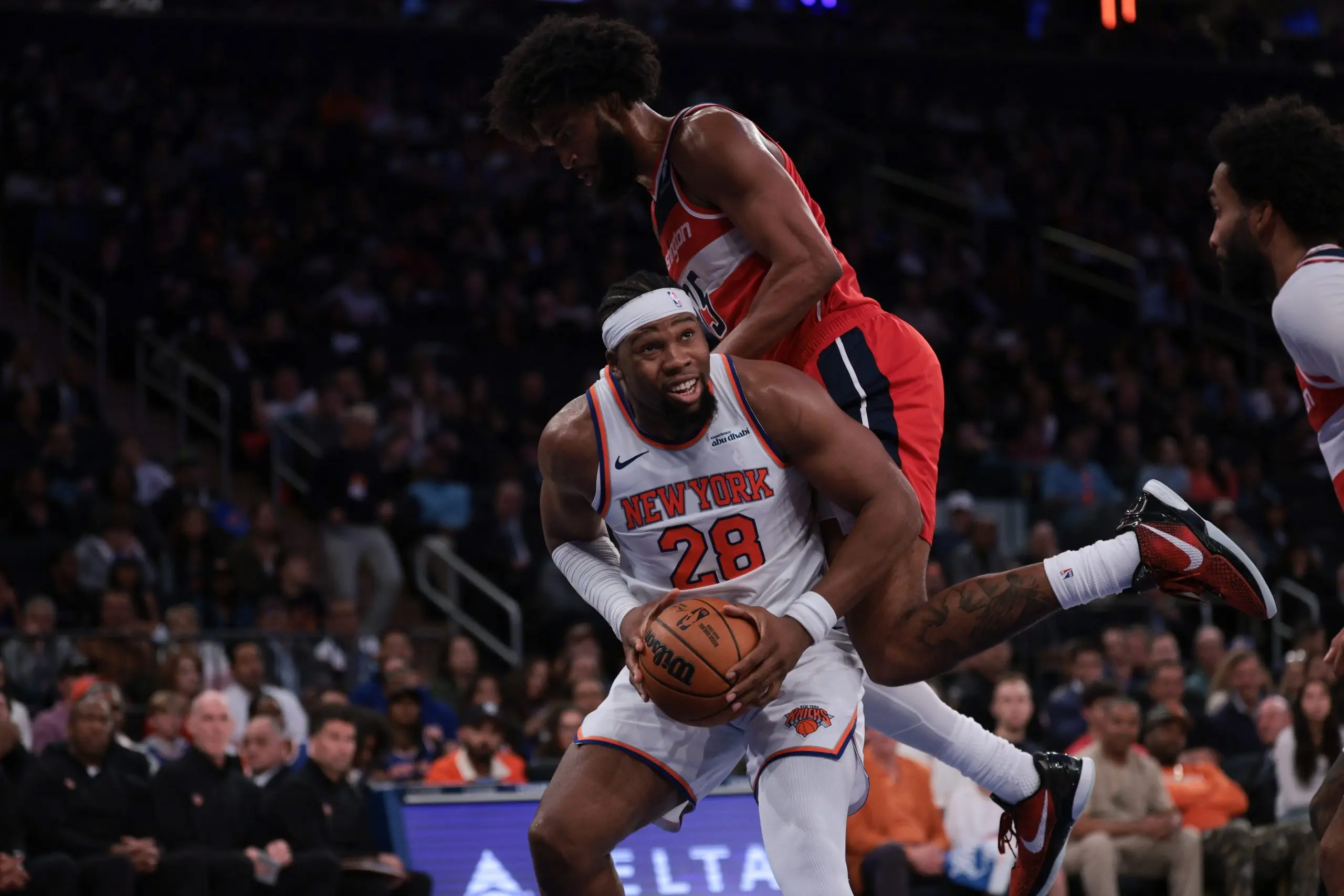 Avec Yabusele et Dadiet titulaires, les Knicks ont été dominés par Washington