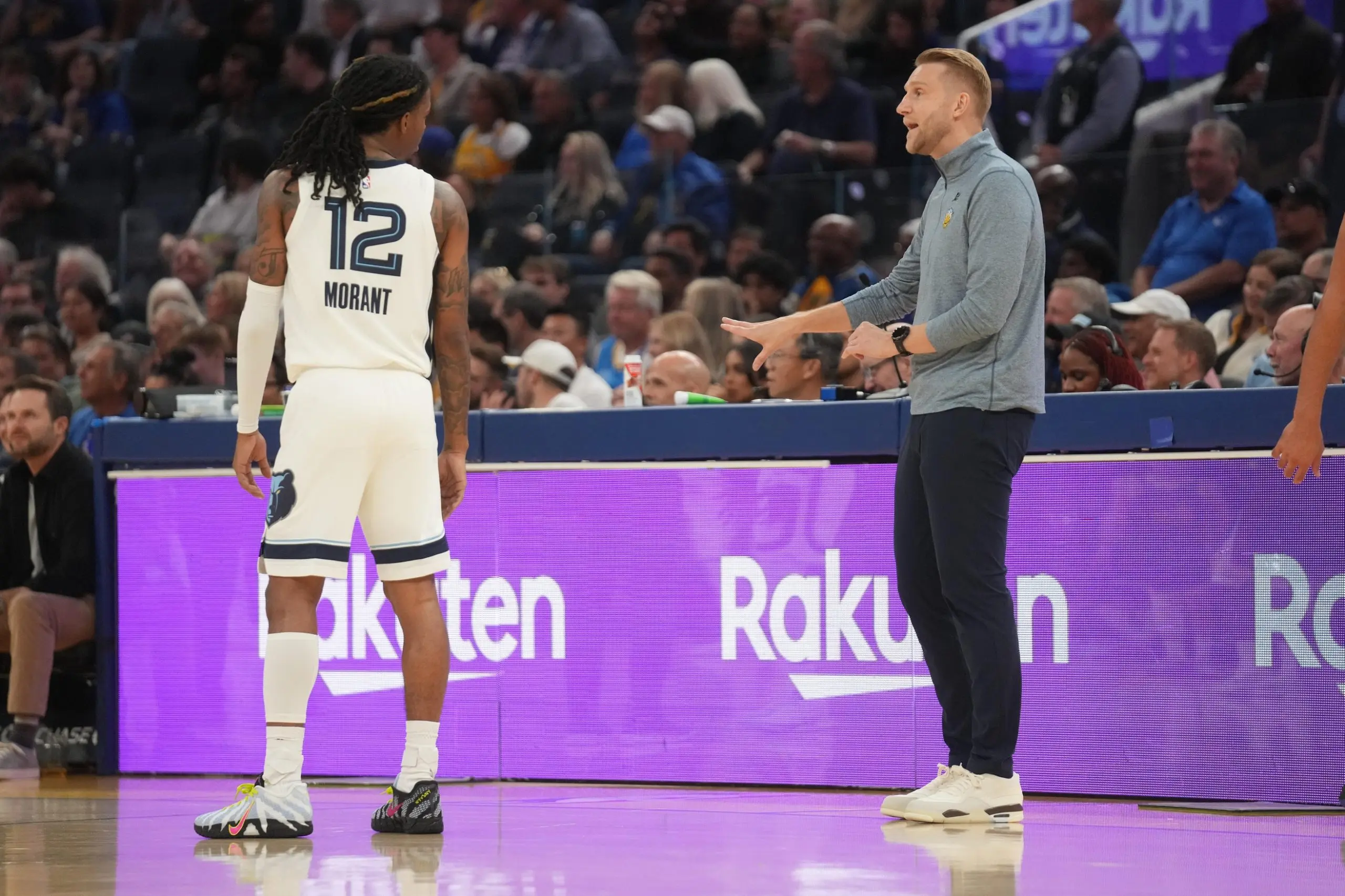 Ja Morant suspendu par Memphis après son clash avec Tuomas Iisalo