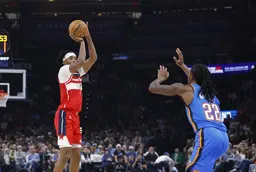 Bilal Coulibaly au tir contre Oklahoma City