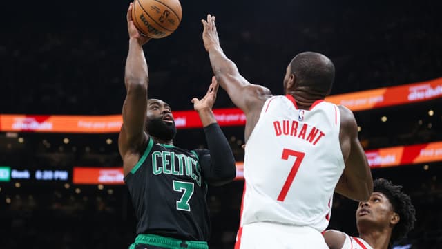 Kevin Durant, Alperen Sengun… Les Rockets ont failli tout faire péter pour Jaylen Brown !