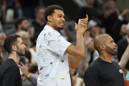 Victor Wembanyama a repris l'entraînement individuel