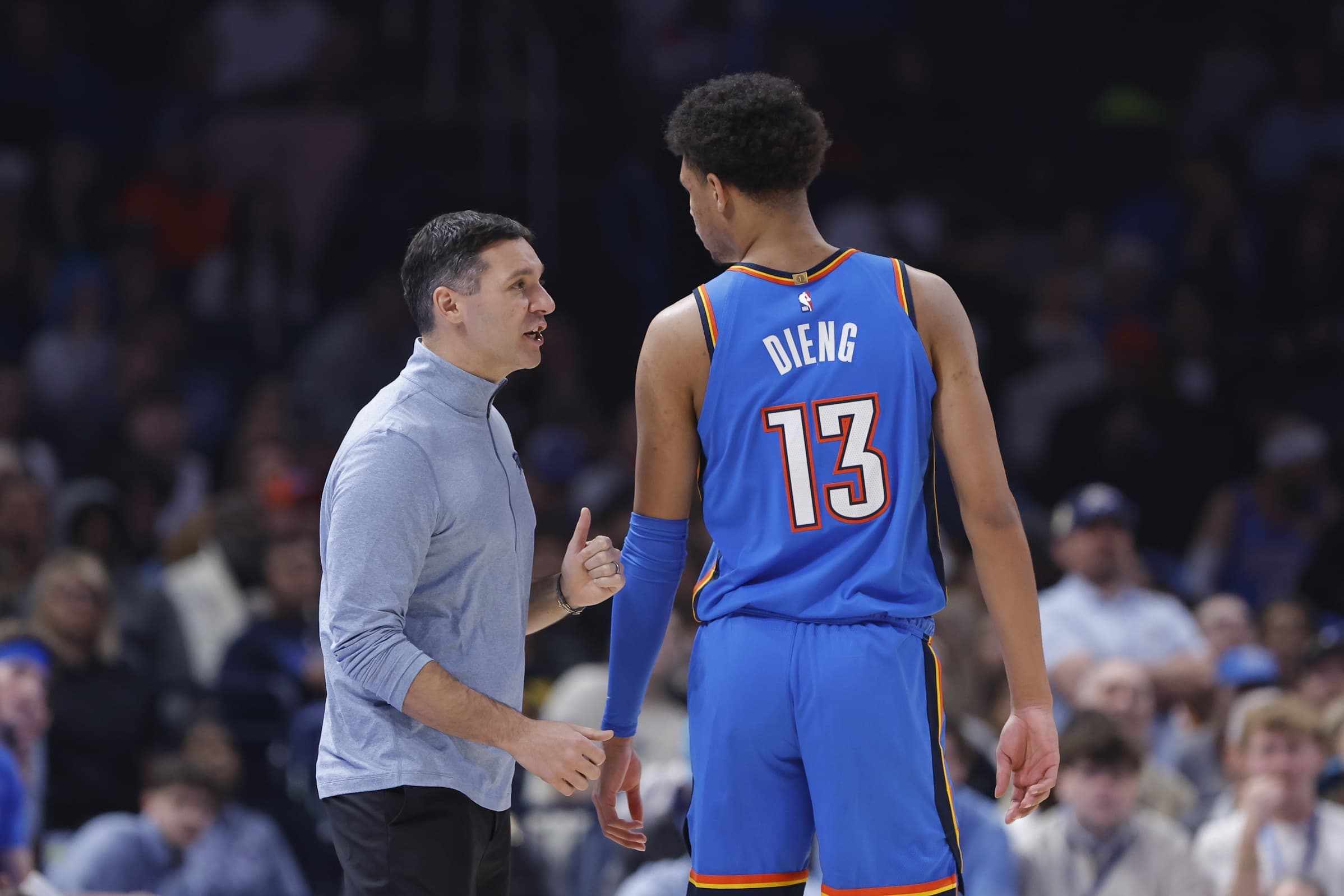 Mark Daigneault salue le professionnalisme d’Ousmane Dieng après son départ d’OKC