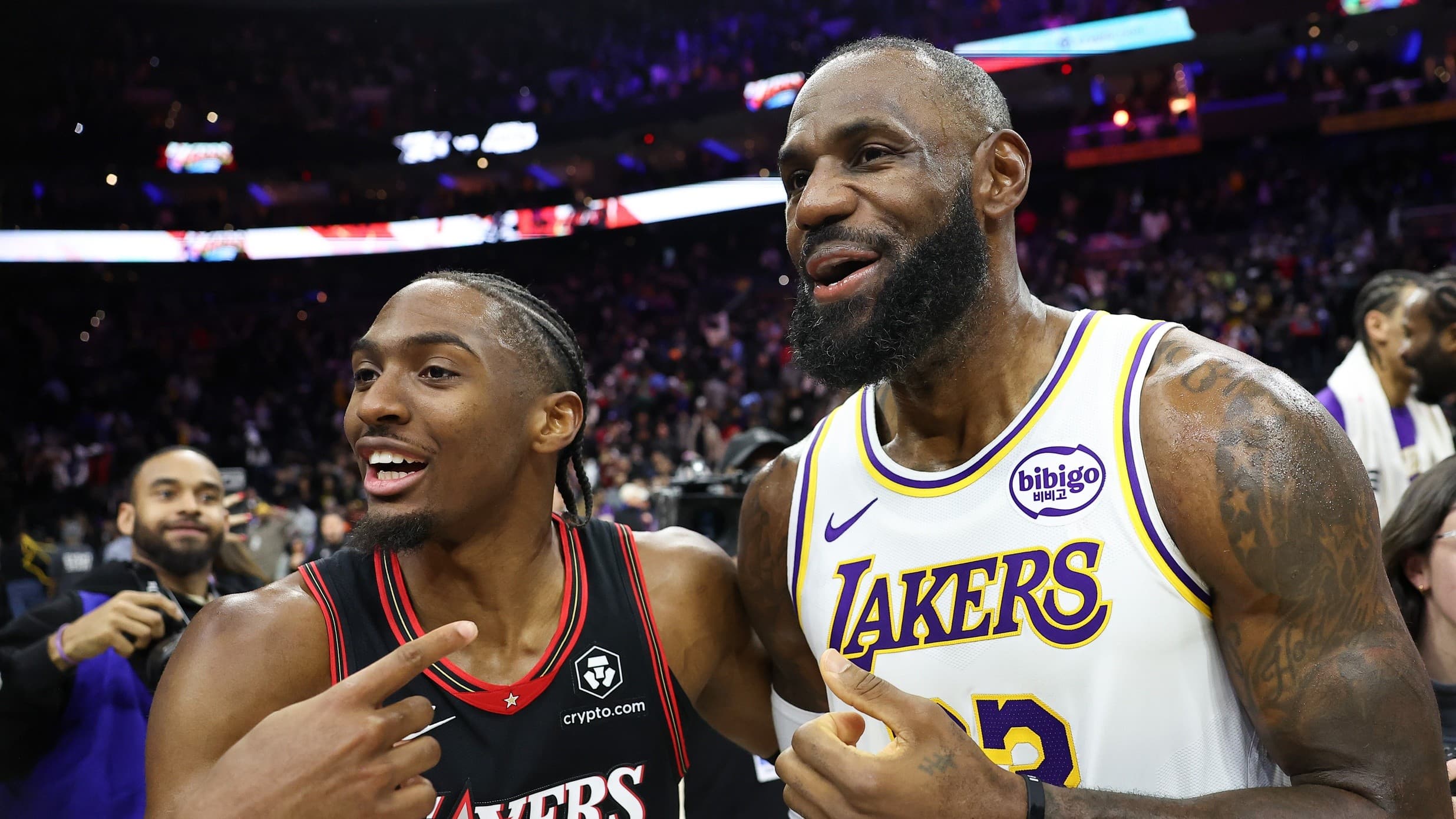 Tyrese Maxey : « LeBron James est comme un grand frère »