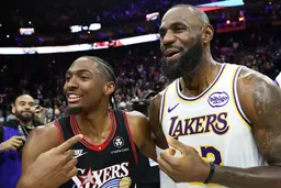 Les Sixers font le forcing pour LeBron James, Tyrese Maxey joue les négociateurs