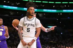 Stephon Castle a dominé face aux Los Angeles Lakers