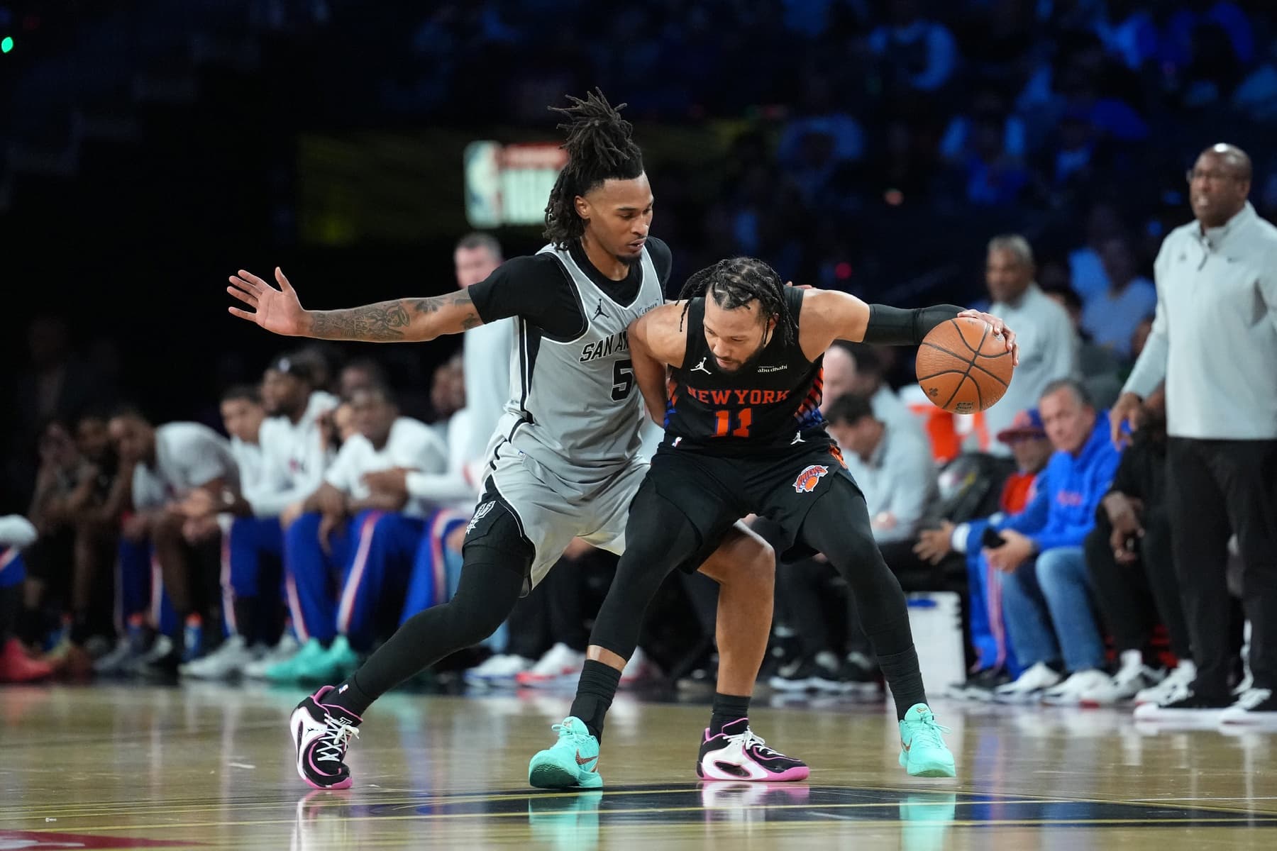 Face à Jalen Brunson, Stephon Castle a prévu de jouer « physique »
