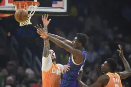 Moussa Diabaté s'est démené pour maintenir Charlotte à flot à Cleveland