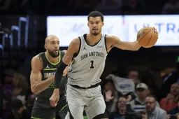 Gobert face à Wembanyama lors de Minnesota - San Antonio