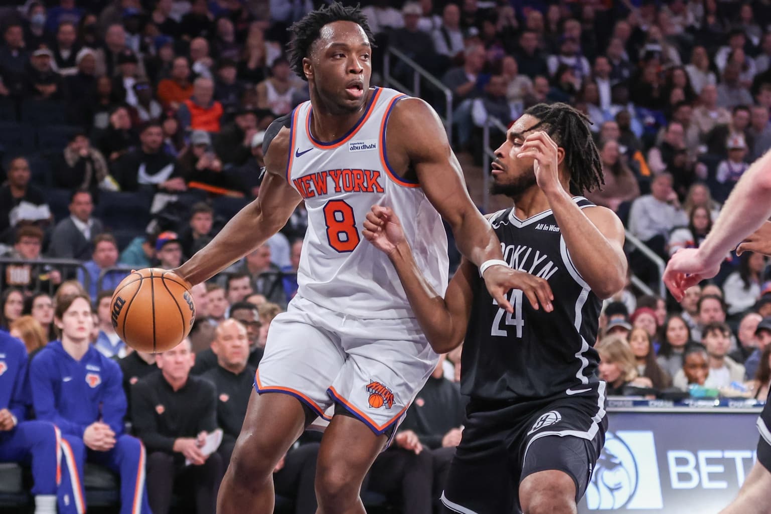 Les Knicks pulvérisent les Nets 120-66 et signent la plus large victoire de leur histoire