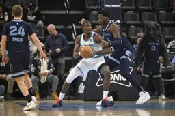 Le pivot français a affiché une efficacité redoutable en convertissant 9 de ses 10 tentatives de tir.