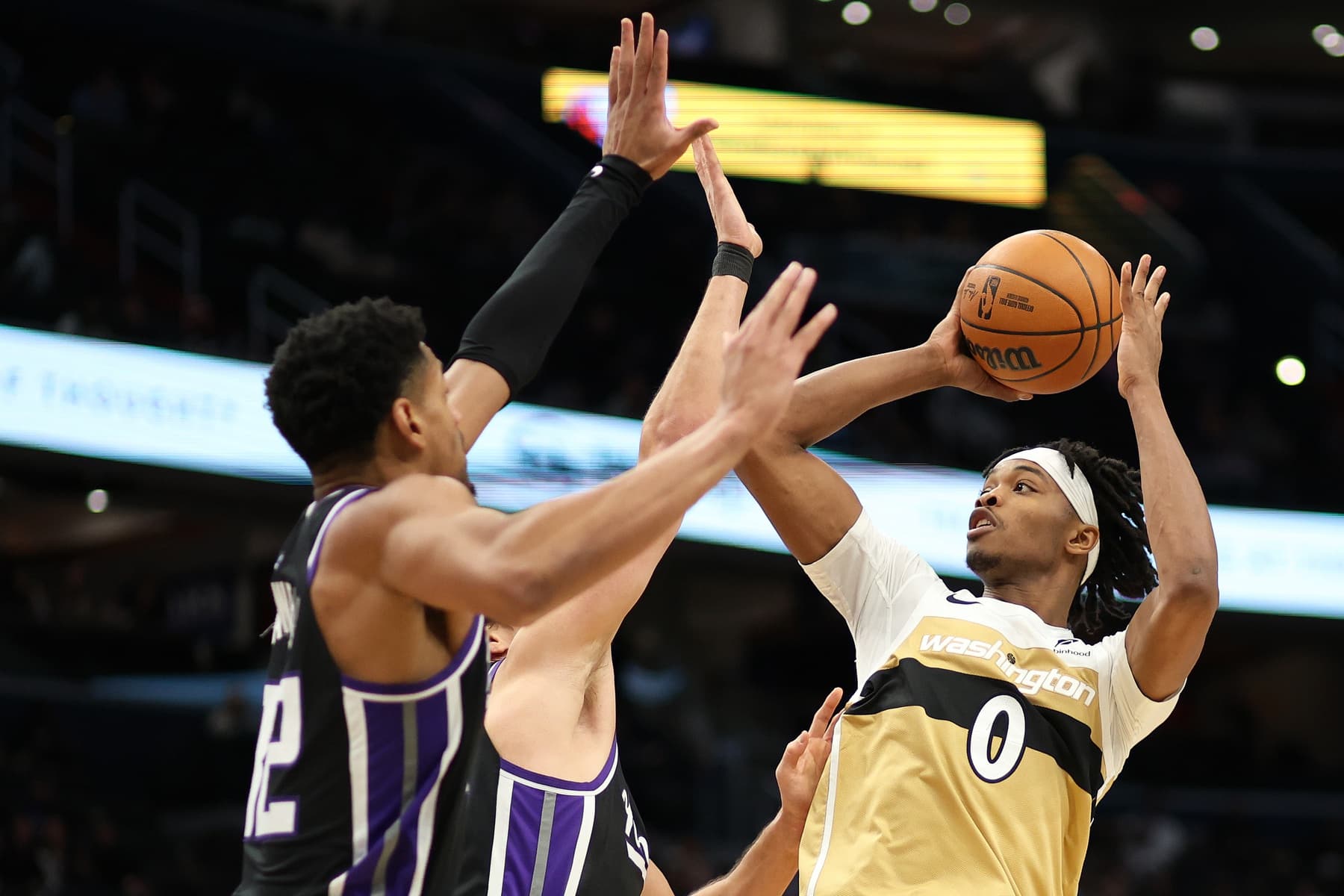 Bilal Coulibaly brille face à Maxime Raynaud, Washington s’impose contre Sacramento