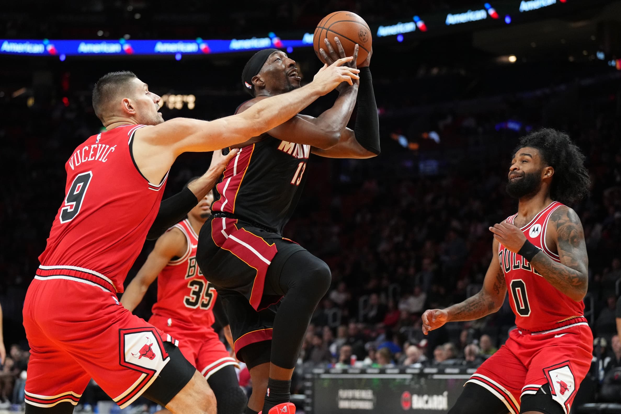 Le Miami Heat écrase laergement les Chicago Bulls 134-91