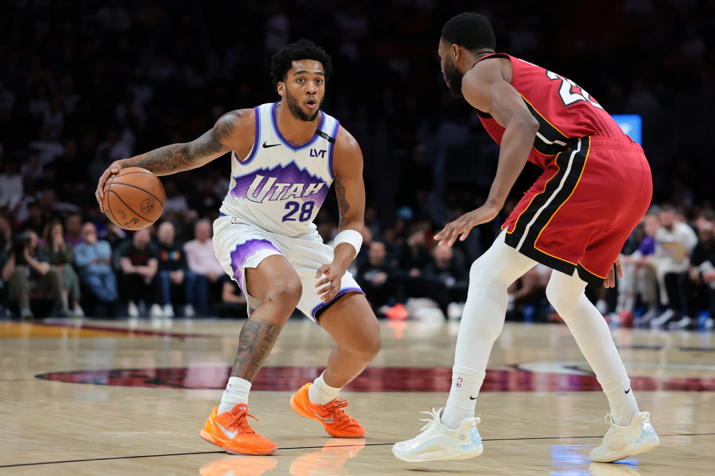 Brice Sensabaugh offre la victoire au Jazz face au Heat