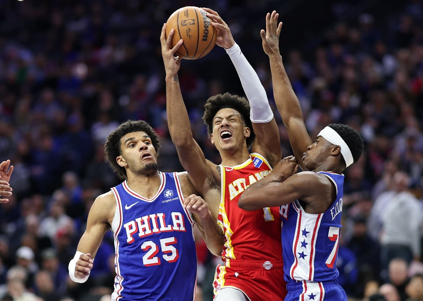 Jalen Johnson mène Atlanta à la victoire contre Philadelphie