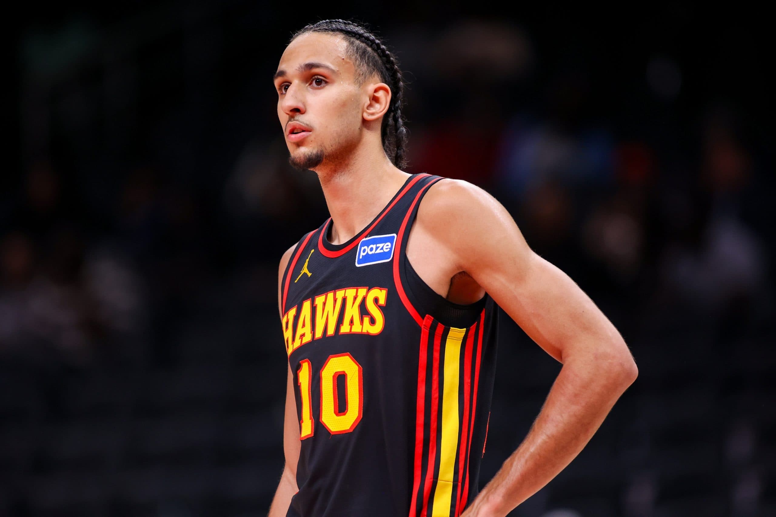 Zaccharie Risacher recule à Atlanta : l’ancien numéro 1 de la Draft 2024 sort désormais du banc !