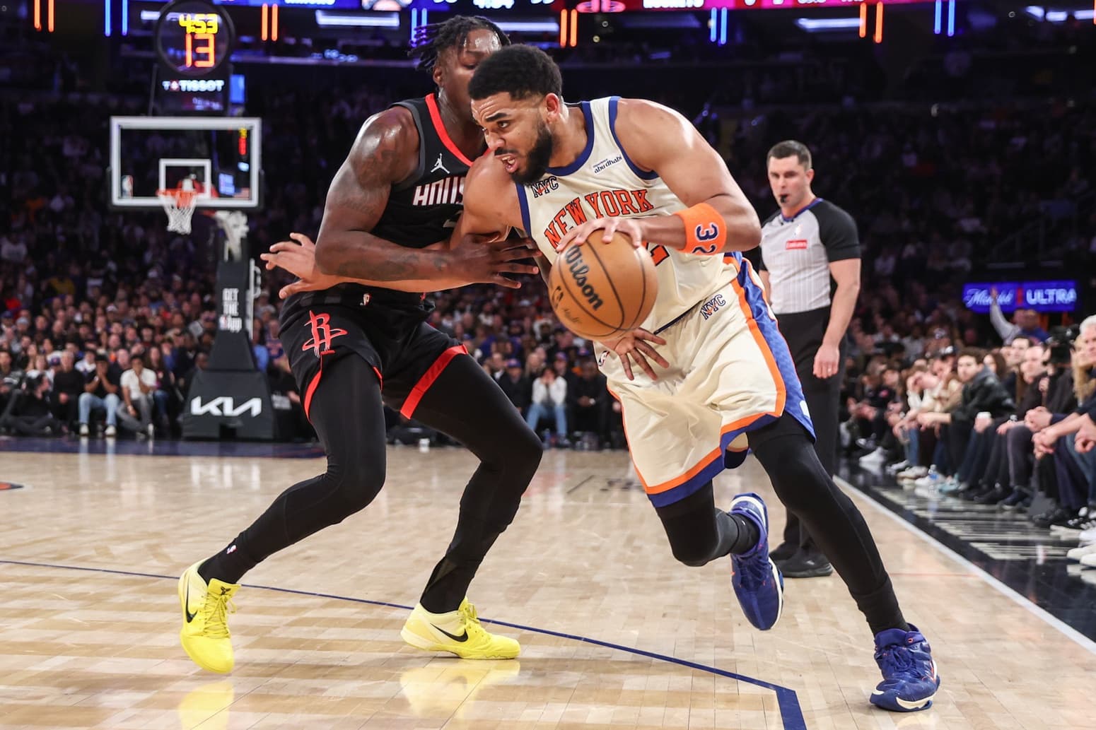 Les Knicks réalisent un comeback historique face aux Rockets de Durant