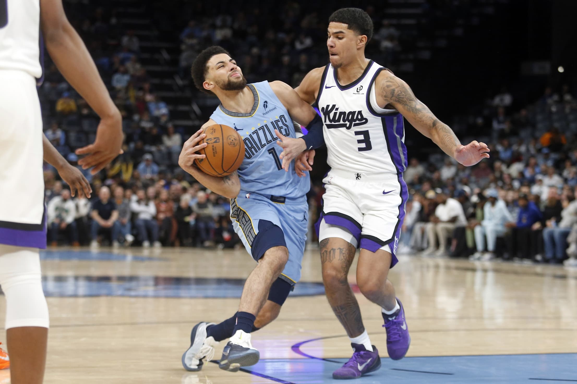 Rayan Rupert et Killian Hayes se sont affrontés ce lundi en NBA