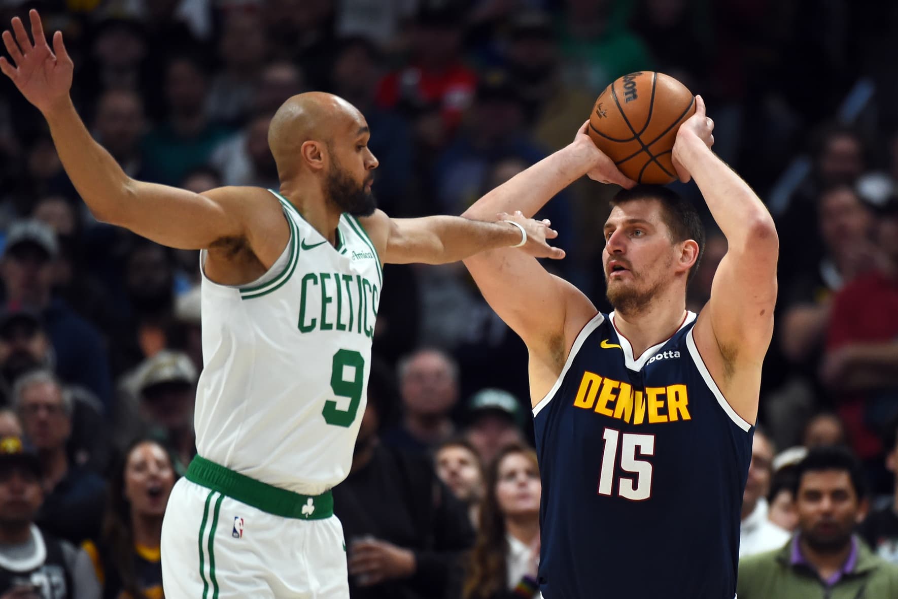 Nikola Jokic guide Denver vers la victoire contre Boston