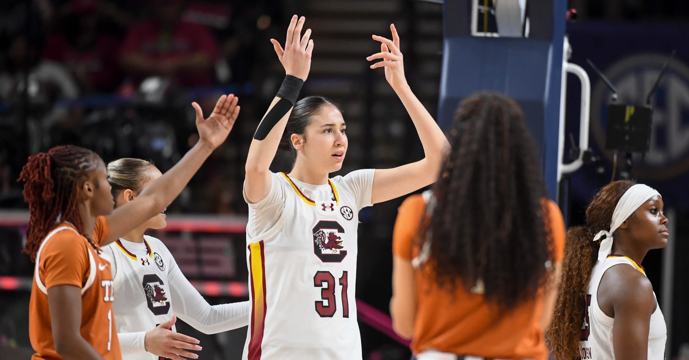 Alicia Tournebize encourageante malgré la défaite de South Carolina en finale du tournoi SEC