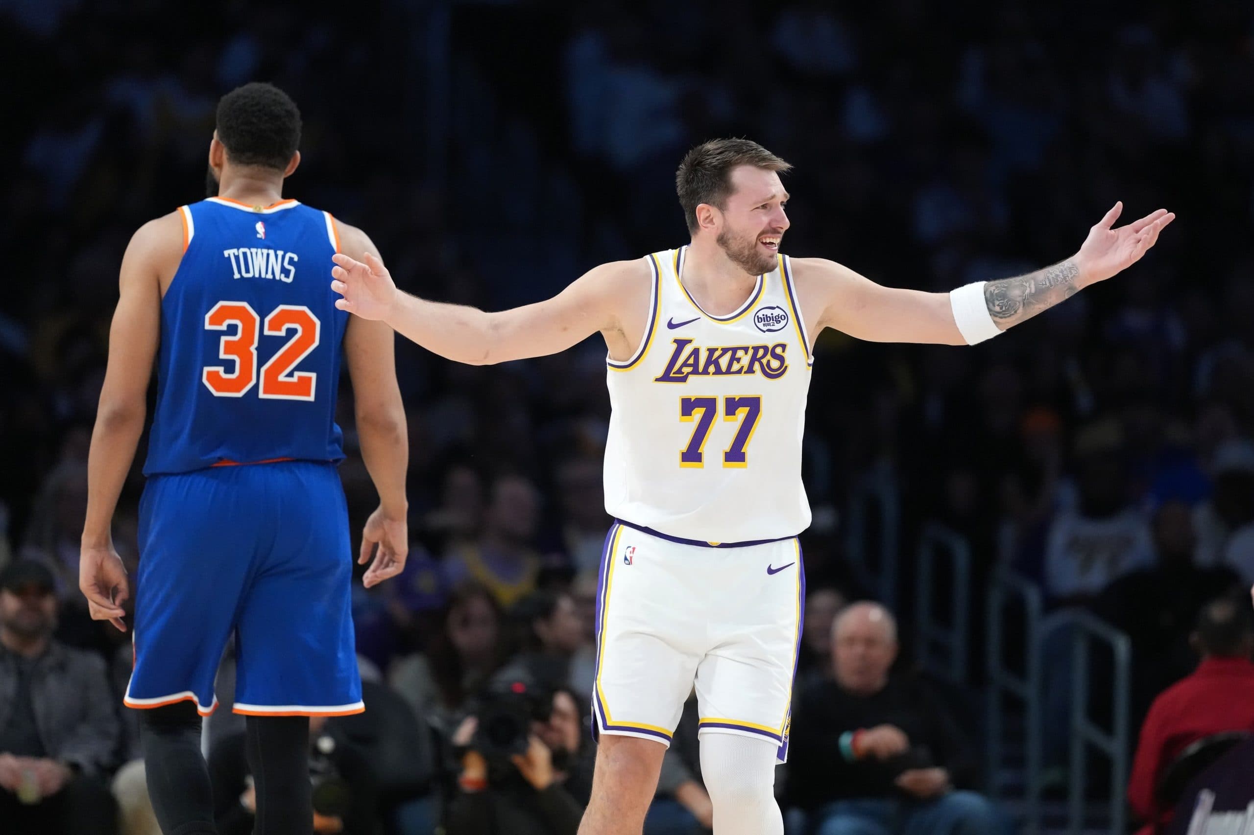Luka Dončić et Austin Reaves portent les Lakers face aux Knicks sans LeBron James