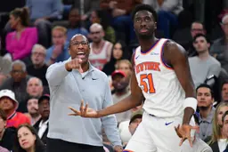 Cette victoire maintient New York (44-25) dans la course à la deuxième place de la Conférence Est, à seulement un match des Boston Celtics.