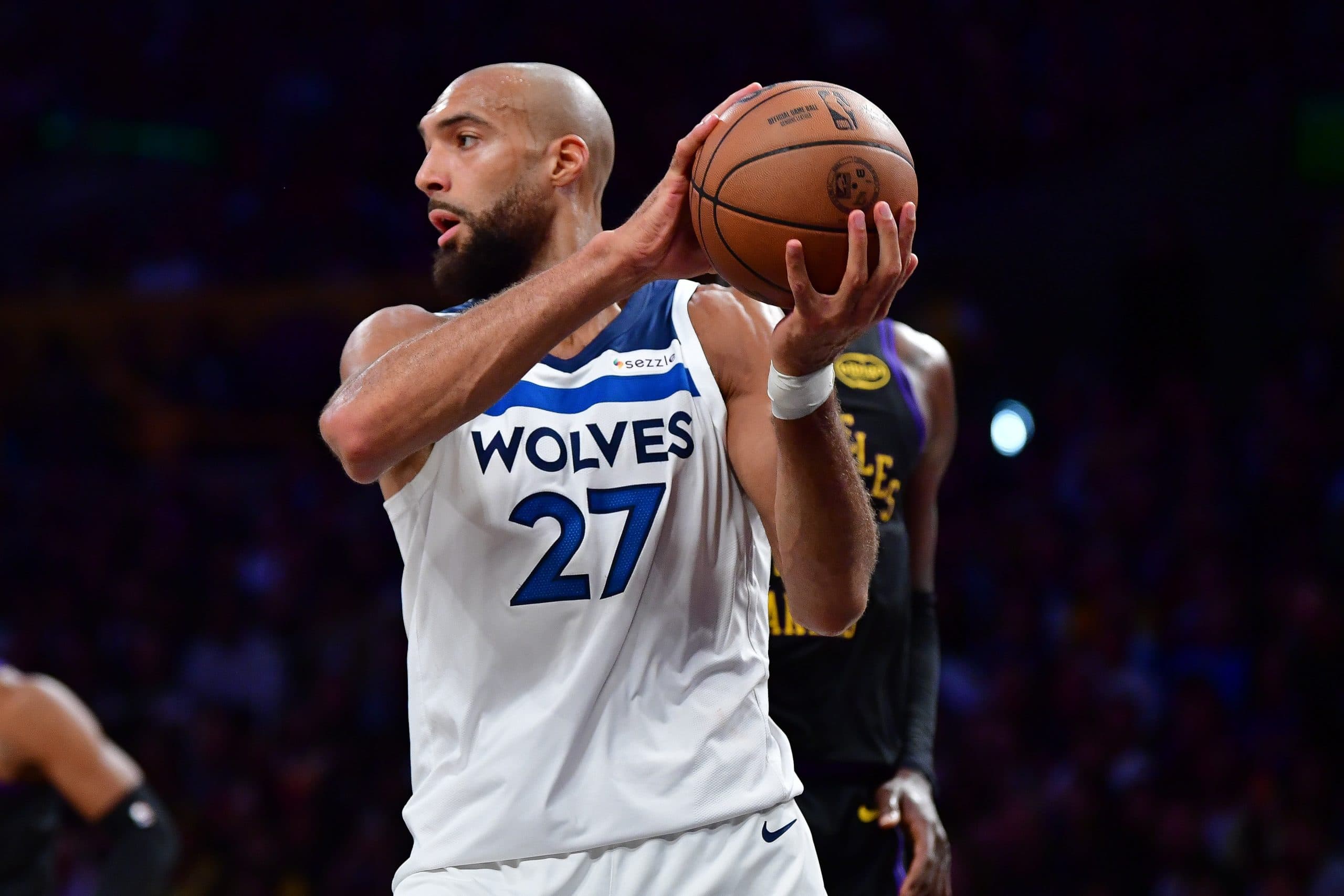 Rudy Gobert voit grand pour sa fin de carrière : « Un titre et être vu comme le meilleur défenseur de l’histoire de la NBA »