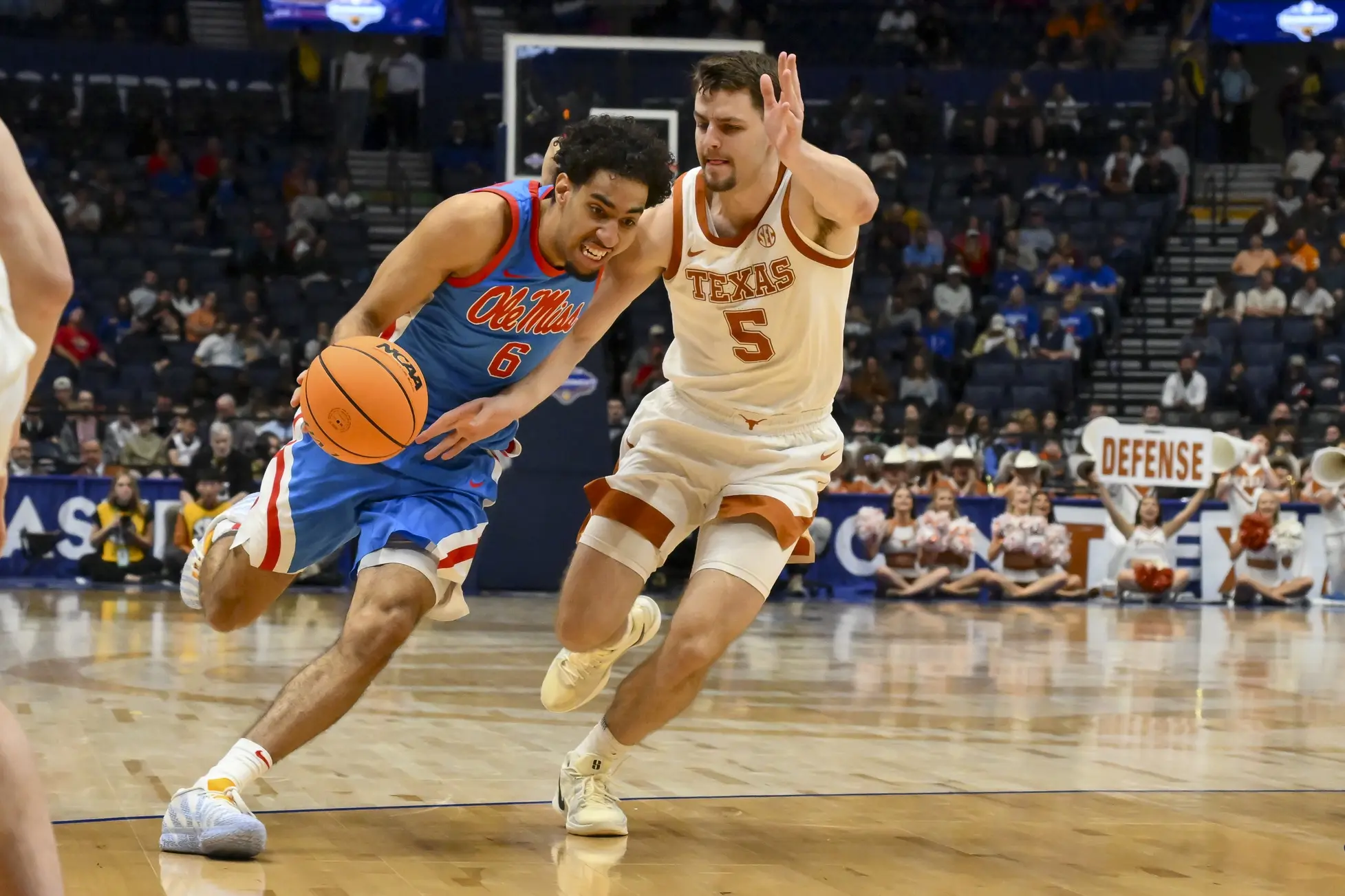 Ilias Kamardine décisif avec Ole Miss face à Texas au tournoi SEC